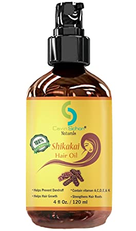 4 fl. Oz Shikakai Herbal Hair & Scalp Massaging Oil - 100% Natural & Pure