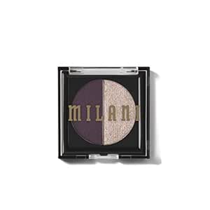 Milani Eyeshadow Duo - Highly Pigmented EyeShadow Makeup Palette, Includes Matte Eyeshadow and Shimmer Eyeshadow Makeup