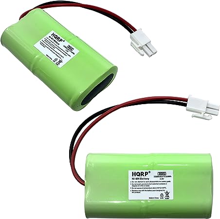 HQRP 2-Pack Battery Works with Mosquito Magnet HHD10006 MM565021 Liberty Plus, Executive Trap, Commander Trap MMBATTERY MM3100 MM3300 MM3400 565-021 H-SC3000X4