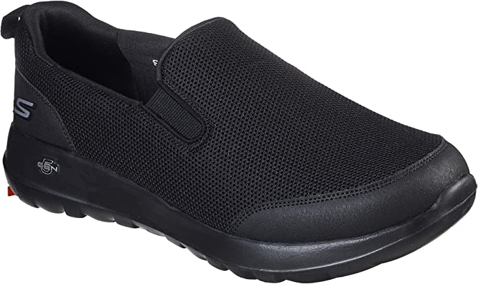 Skechers Men's Go Max Clinched-Athletic Mesh Double Gore Slip on Walking Shoe