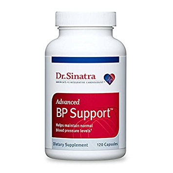 Dr. Sinatra Advanced BP Support Supplement for Healthy Blood Pressure, 120 Capsules (30-day supply)