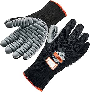 Ergodyne ProFlex 9000 Certified Lightweight Anti-Vibration Glove, Large