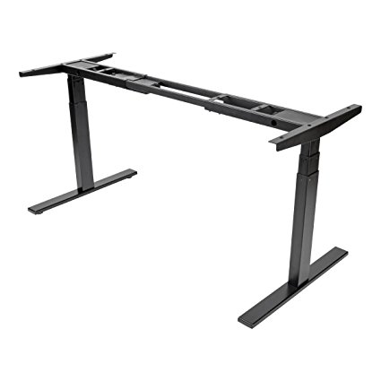 Tripp Lite Sit Stand Adjustable Electric Desk Base for Standing Desk, Black (WWBASE-BK)