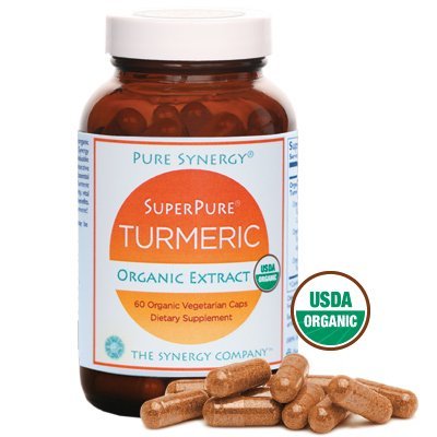 Pure Synergy SuperPure Organic Turmeric Extract 60 Vegetarian Capsules by The Synergy Company