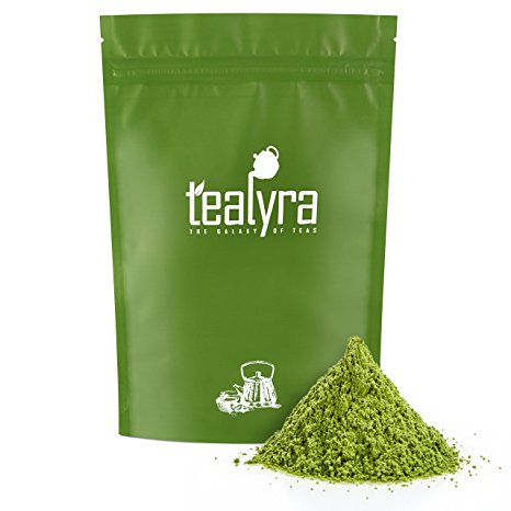 Tealyra - 200g - Pure Japanese Matcha Green Tea Powder - Premium Grade - Organic - Izu peninsula, Tokyo - Best Healthy Drink - Hight Antioxidants - Energy Boost - 7-ounce