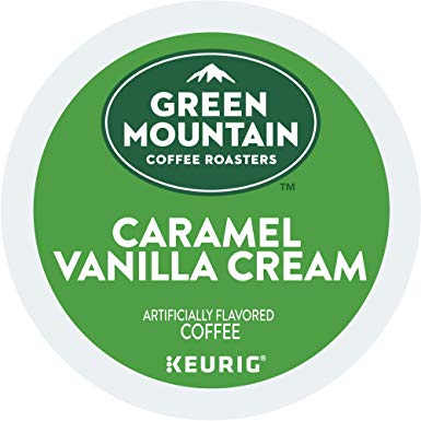 Green Mountain Coffee Caramel Vanilla Cream, K-Cup Portion Count for Keurig K-Cup Brewers, 24-Count