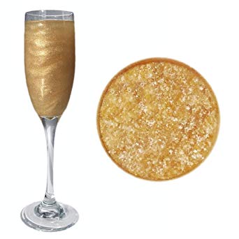 Gold Beer & Beverage Glitter | 4 Gram Jar | Edible Food Grade Beer Glitter, Cocktail Glitter & Beverage Glitter from Bakell