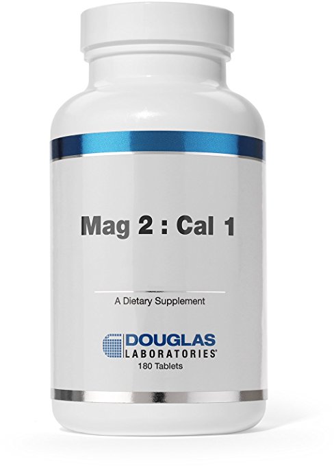 Douglas Laboratories® - Mag 2: Cal 1 - Supports Bone Metabolism and Cardiovascular Health* - 180 Tablets