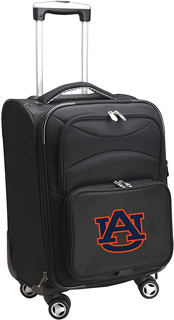 Denco NCAA Domestic Carry-On Spinner, 20-Inch, Black