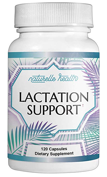 Naturelle Health Let There Be Milk Lactation Support Supplement, Fast Acting Blend of Fenugreek, Blessed Milk Thistle and DHA for All Natural Breast Milk Supply Increases, 120 Capsules