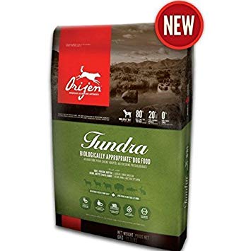 Orijen Tundra Dry Dog Food 25 Lb. Bag, Made Fresh Goat, Wild Boar, Venison, Arctic Char, Free-Run Duck & Mutton, Fast Just Jak's Pet Market