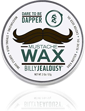 Bulletproof Dare to be Dapper by Billy Jealousy for Men - 2 oz Mustache Wax