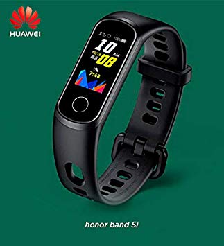 HONOR Band 5i Smart Bracelet Watch Faces Smart Fitness Timer Intelligent Sleep Data Real-Time Heart Rate Monitoring 5ATM Waterproof Swim Stroke Recognition BT 4.2 Wristwatch