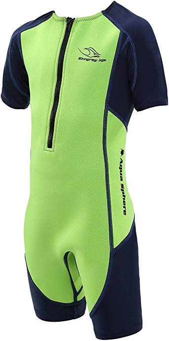 Aqua Sphere Stingray Children's UV Protection Shorty Wetsuit - Core Warmer