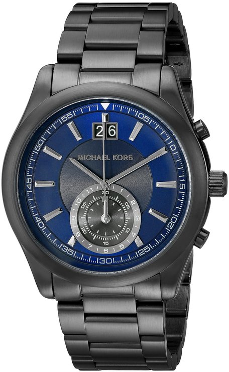 Michael Kors Watches Aiden Chronograph Leather Watch