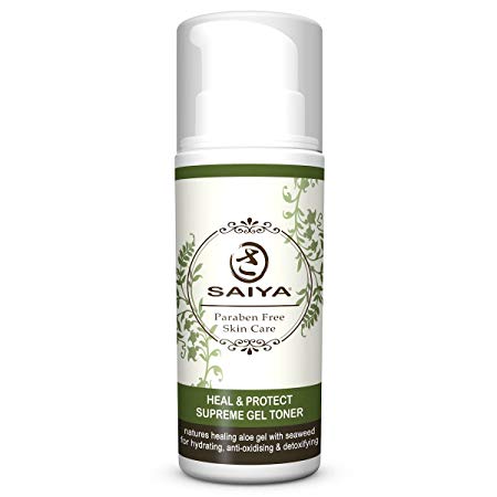 Supreme Skin Toner 50ml | Unique Gel Based Product | Natural Ingredients Of Aloe Vera, Patchouli & Seaweed | Hydrate, Detoxify, Calm & Tone Skin | Parabens Free |Normal & Sensitive Skin