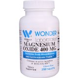 Magnesium Oxide 400 Compare to MAG-OX 400  - 250 Tablets 6802