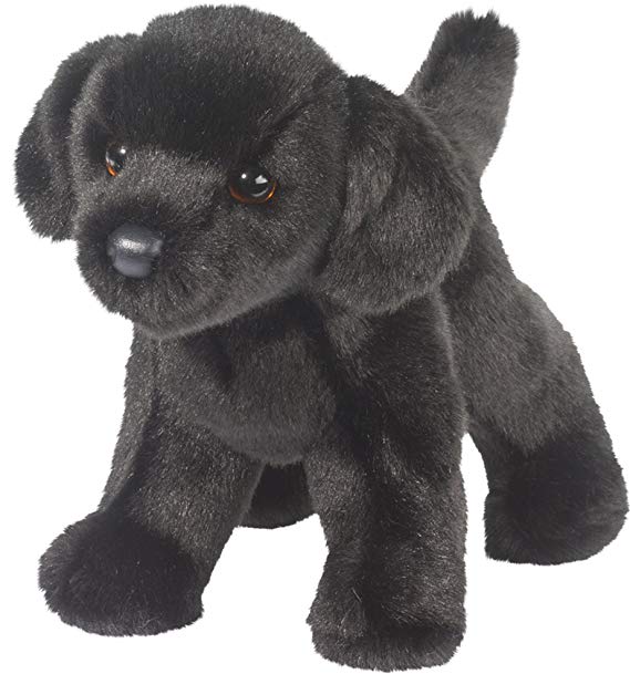 Douglas Bear Black Lab Plush Stuffed Animal