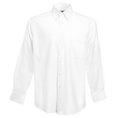 Fruit Of The Loom Oxford Long Sleeve Shirt