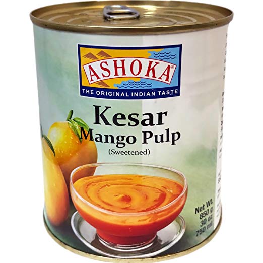 Ashoka - Kesar Mango Pulp, 750 ml (850g)