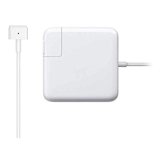 Compatible with the Mac Book Pro Charger, the 60W Magsafe 2 Compatible with the Mac Book Air Charger Replacement t-tip AC Power for Compatible with the Mac Book Pro 13in-late 2012