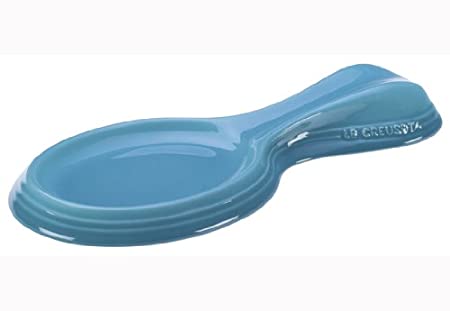 Le Creuset PG0304C-2517  Stoneware Spoon Rest, 10-Inch, Caribbean