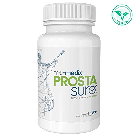 ProstaSURE - Prostate Support Supplement | 60 Tablets | Strong Formula to Support Prostate Health | Contains Saw Palmetto, Pumpkin Seed Extract, Garlic Extract, Vitamin D3 & Lycopene