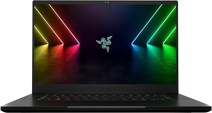 Razer Blade 15-15.6 Inch Gaming Laptop with 240 Hz QHD Display (NVIDIA RTX 3070 Ti, Intel Core i7 12800H, 16GB DDR5 RAM, 1TB SSD, Vapor Chamber Cooling, Windows 11) UK Layout | Black