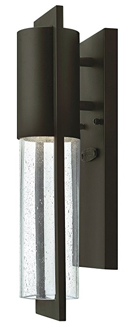 Hinkley 1326KZ Transitional One Light Wall Mount from Shelter collection in Bronze/Darkfinish,