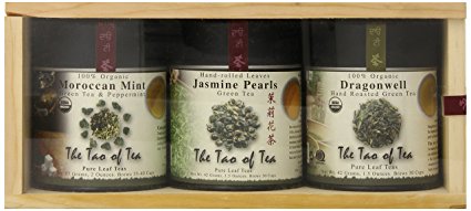 The Tao of Tea Green Tea Sampler, 3-Count Can