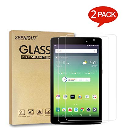 [2 Pack] LG G Pad III 8.0 V525 V522 Screen Protector Tempered Glass,9H Hardness Scratch Resistant for LG G Pad X8.0 X 8.0'' at&T V520 / T-Mobile V521 2016 Released Android 8-inch Tablet