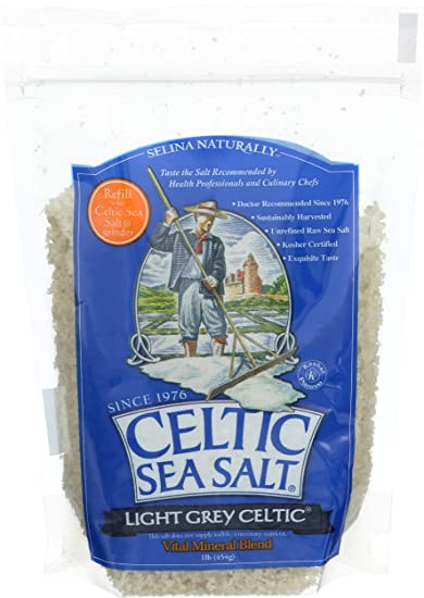Celtic Sea Salt, Sea Salt Celtic Light Grey, 16 Ounce
