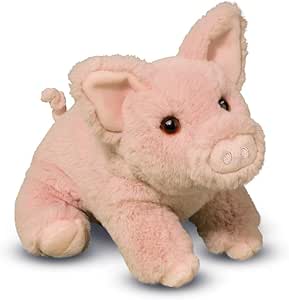 Douglas Pinkie Pink Pig Softie Plush Stuffed Animal