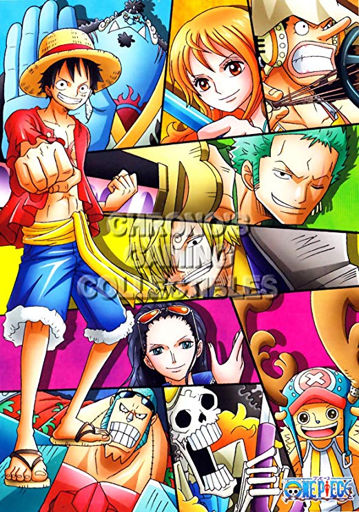 One Piece CGC Huge Poster Glossy Finish Anime Poster Wan Pīsu - Straw Hat Crew - ONE073 (16" x 24" (41cm x 61cm))