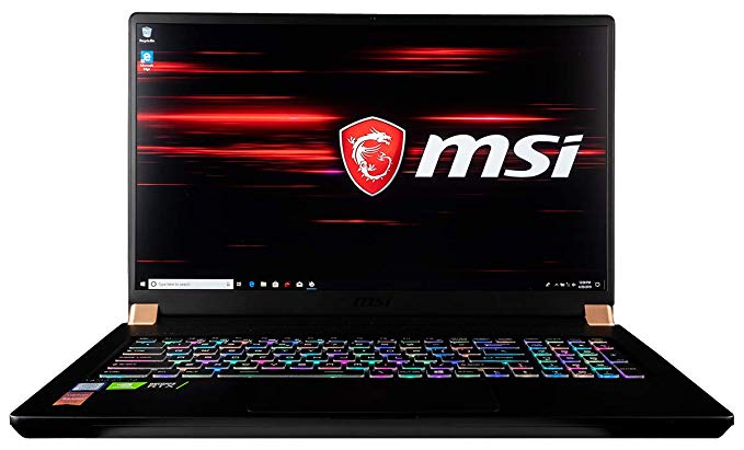 CUK MSI GS75 Stealth Gaming Laptop (Intel i7-8750H, 32GB RAM, 512GB NVMe SSD, NVIDIA GeForce RTX 2070 8GB Max-Q, 17.3" FHD IPS-Level 144Hz 3ms, Windows 10) Gamers Notebook Computer