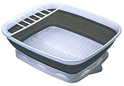 Prepworks by Progressive Collapsible Dish Rack with Drain Board