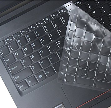 CaseBuy Ultra Thin TPU Keyboard Cover for Lenovo Ideapad 310 15.6", Ideapad 510 15.6", Ideapad 110 15.6", Ideapad 110 17.3", Lenovo Flex 4 15.6" Laptop Keyboard Protective Skin US Layout