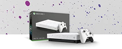 Xbox One X 1TB Console – Xbox One X 1TB Hyperspace Console Limited Edition (2017 Model)