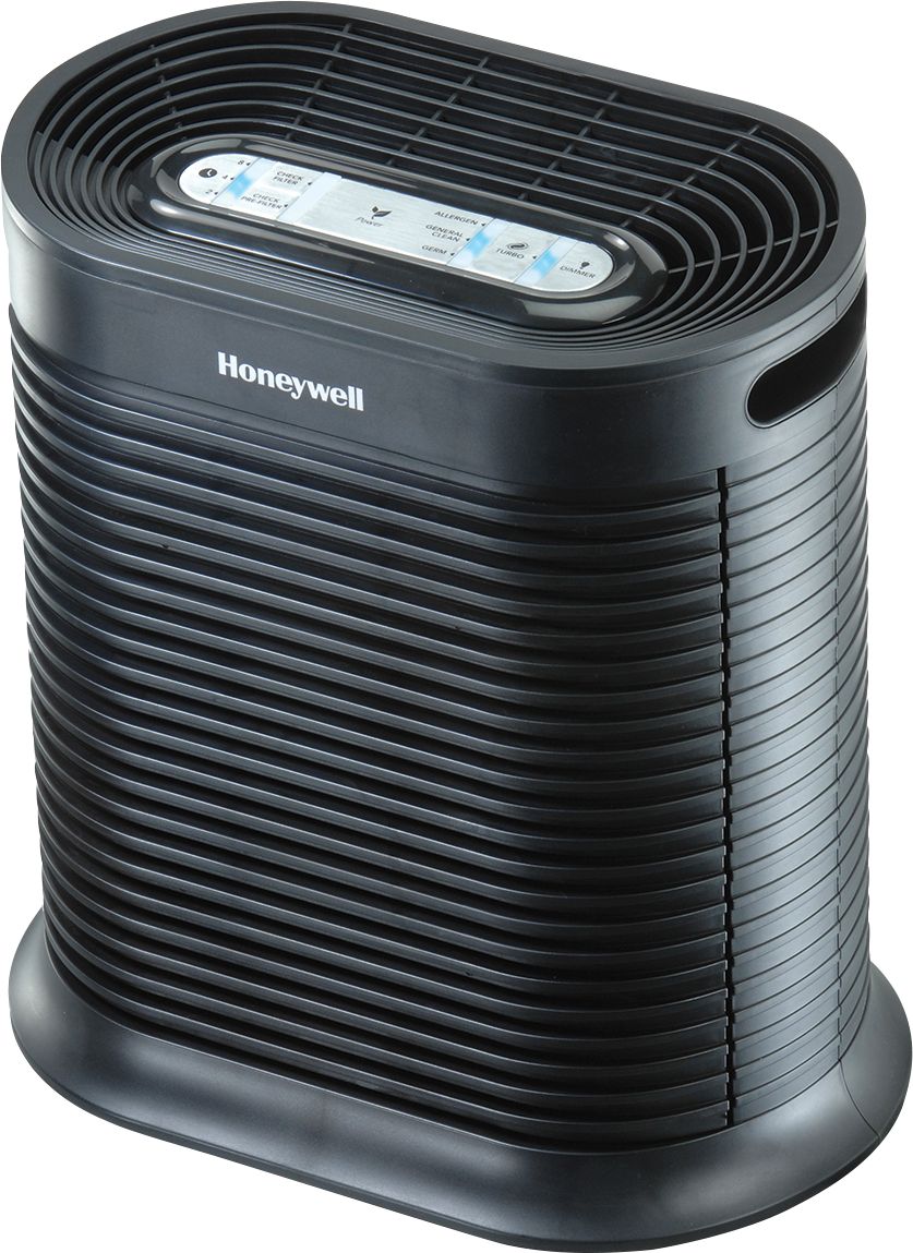 Honeywell - HPA100 True Hepa 155 Sq. Ft. Air Purifier - Black