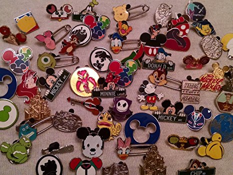 Disney Hidden Mickey, Rack, Cast Trading Pin, 50-Pieces