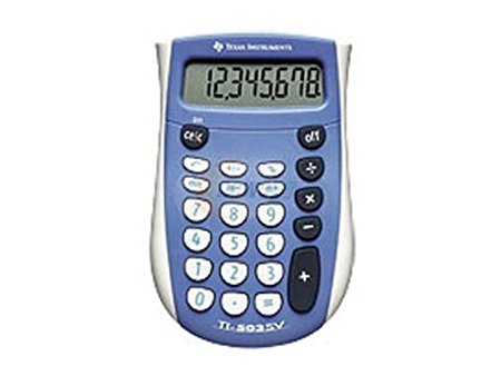 Texas TI-503SV 8 Digit Basic Handheld Calculator