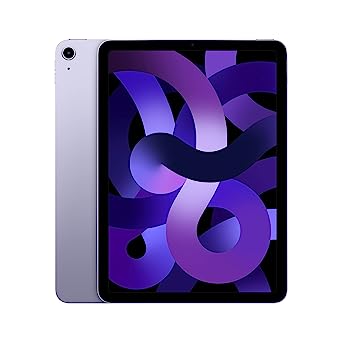 Apple 2022 iPad Air M1 Chip (10.9-inch/27.69 cm, Wi-Fi, 256GB) - Purple (5th Generation)