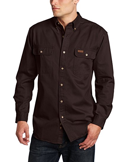 Carhartt Men's Oakman Sandstone Twill Original-Fit Work Shirt