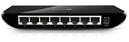 TP-LINK TL-SG1008D 10/100/1000Mbps 8-Port Gigabit Desktop Switch, 10Gbps Switching Capacity