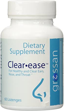 Grossan Clear-Ease Tablets for Healthy & Clear Ears, Nose and Throat