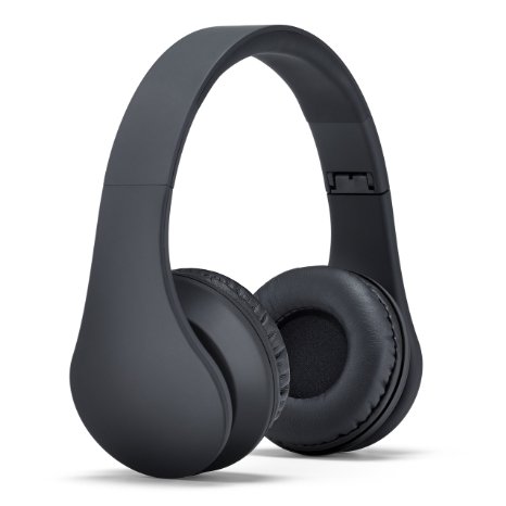 Status Audio HD One Headphones - JetBlack (Black). Lightweight On-Ear Noise Isolating Headset with High Definition Studio Sound.