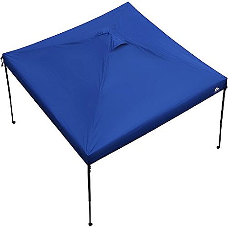 Ozark Trail 10' x 10' Gazebo Canopy Top - Blue Color (Canopy Top Only). Includes: (1) 10 Feet X 10 Feet Canopy Top Only, and (1) Carrying Bag With Handle and Zipper. Canopy Frame Is Not Included.