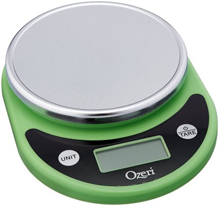 Ozeri ZK14-L Pronto Digital Multifunction Kitchen and Food Scale, Lime Green