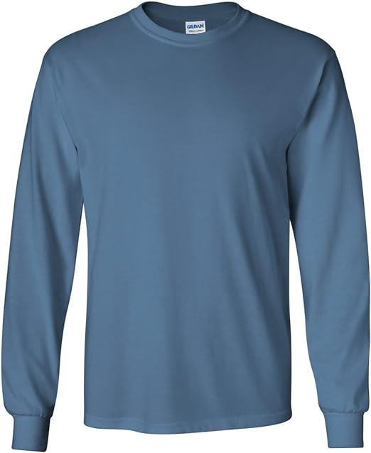 Gildan Men's Ultra Cotton Long Sleeve T-Shirt, Style G2400