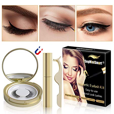 Magnetic Eyeliner, Magnetic Eyeliner Waterproof Sweat-Proof, Magnetic Eyeliner With Magnetic Eyelashes and Tweezers